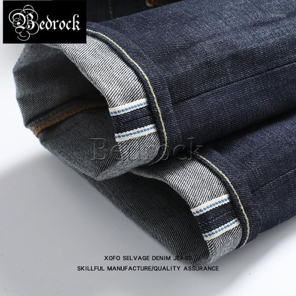 

blue silk straight casual red ear jeans washed blue denim jeans for men loose1