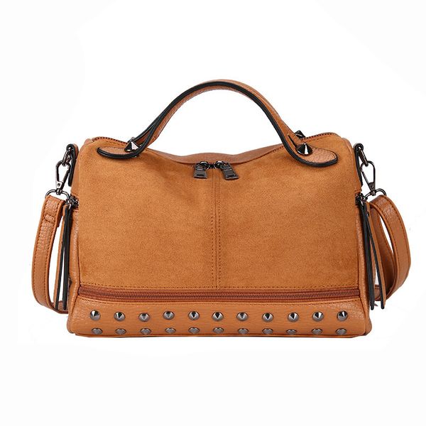 

europe and the united states boston pillow bag 2021 new foreign trade womens bags large-capacity hand-held diagonal women's bag a drop