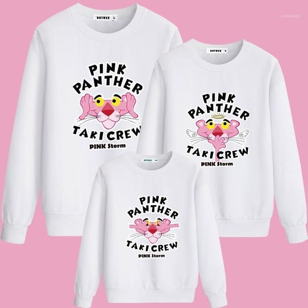 

christmas causual wear2019 family look dad mommy and baby clothes pink leopard panther autumn female leisure 01a02ch1, Black