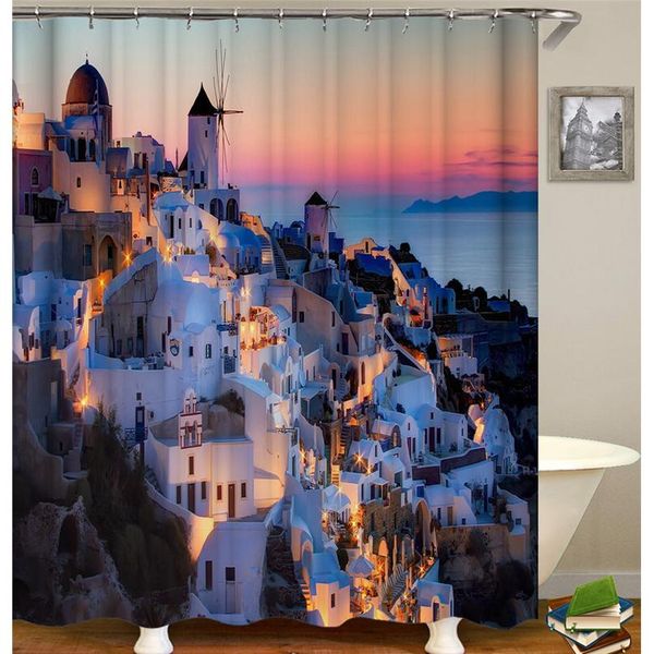 

garden flowers scenery shower curtains bath curtain waterproof bathroom home decor washable fabric bathroom wmtmpg