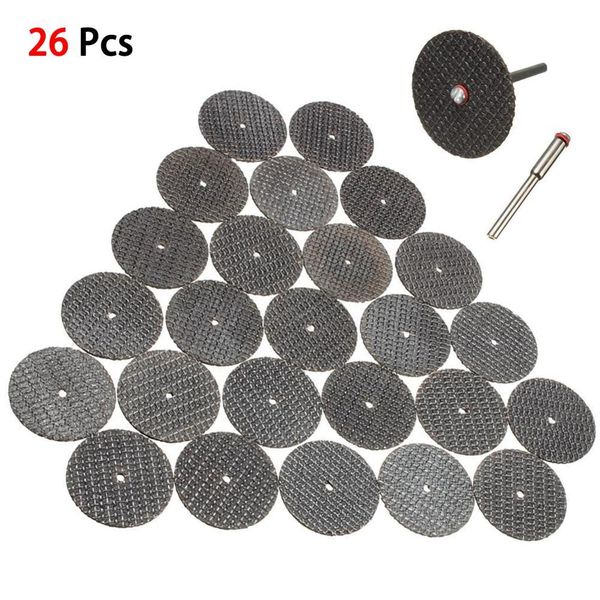 

26pc metal cutting disc for dremel grinder rotary tool circular saw blade cutting 30fp17 26pc metal wmtkmi