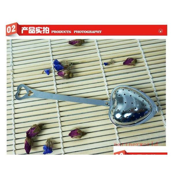 

2016 "tea time" heart tea infuser heart-shaped stainless herbal tea inf sqcgas home_hot