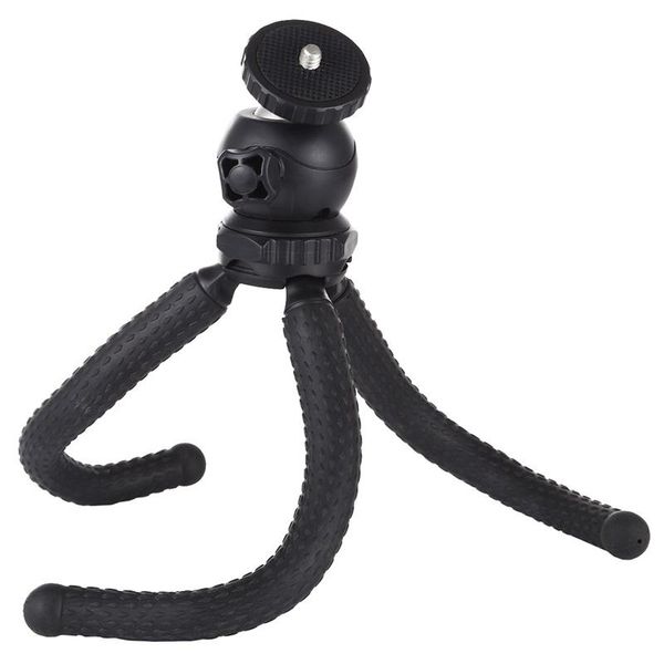 

puluz phone tripod portable and adjustable tripod stand holder with universal clip for digital camera