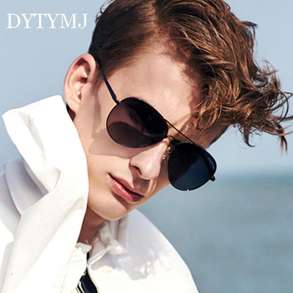 

sunglasses dytymj 2021 pilot pochromic men polarized retro vintage driver's anti-glare sun glasses for uv400, White;black