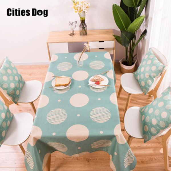 

геометрия любовь тропические растения узор декоративная настольная ткань хлопок белье скатерть обеденный стол крышка для кухни домашний деко