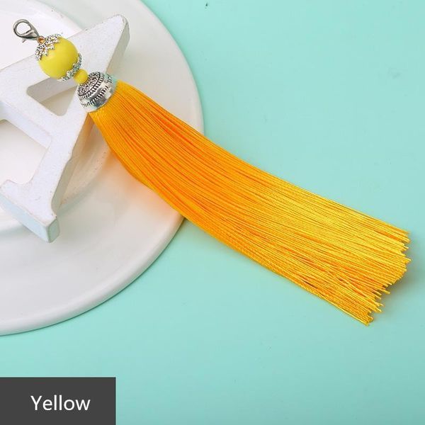 

2pcs new style lobster clasp tassel diy curtain garment clothes bag car decorative craft supplies classical style tassel pendant h jllsvn
