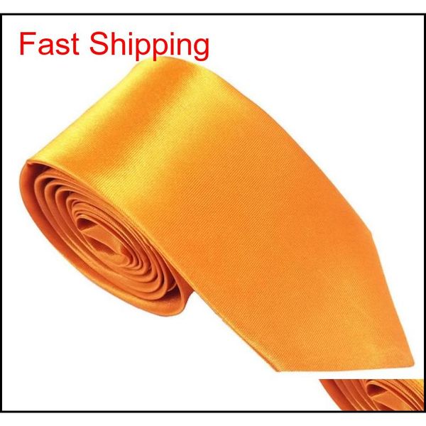 

mens women skinny 5cm men slim norrow tie solid color plain satin tie necktie silk tie black qylppr bde_home, Blue;purple