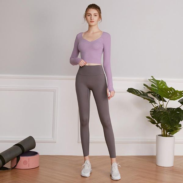 

yoga outfits 2021 workout set women gym leggings and cropped outfit 2pcs/set sportswear running fitness sports suit with padded, White;red