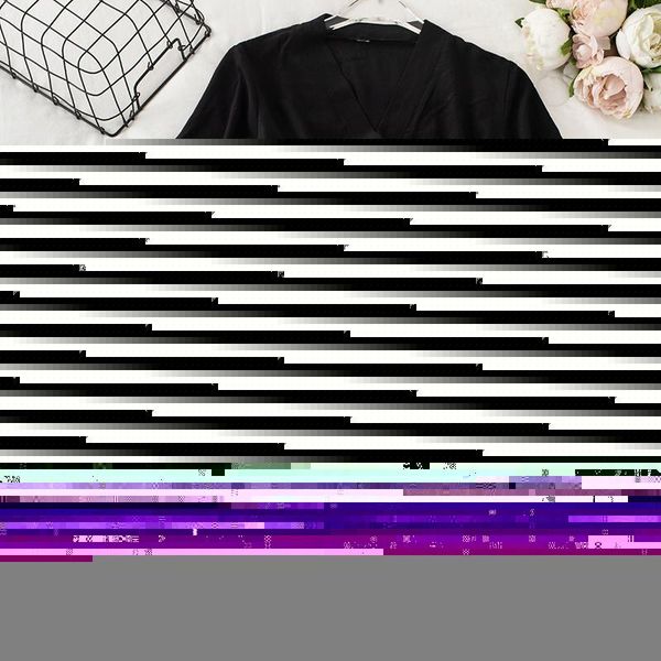 

short sleeve v-neck crop and high waist skirts fashion women summer 2 piece sets new 2020 ladies solid loose suit set korean1, White