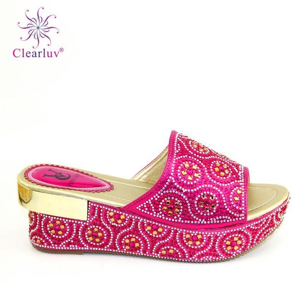 

latest summer women elegant pumps ladies wedding shoes decorated with rhinestone italian ladies shoes for parties wedding, Black