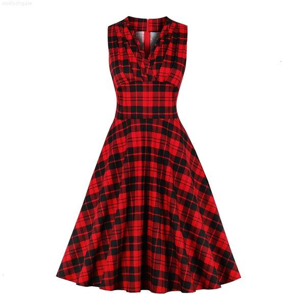 

summer 2020 new check temperament dress women's 2181, White