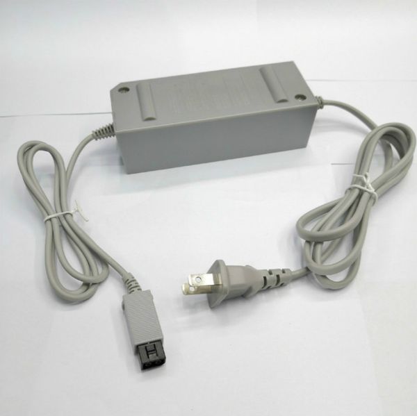 Nuovo caricabatterie CA 100-240 V Alimentatore da parete per casa Spina UE USA per adattatore per console Nintendo Wii