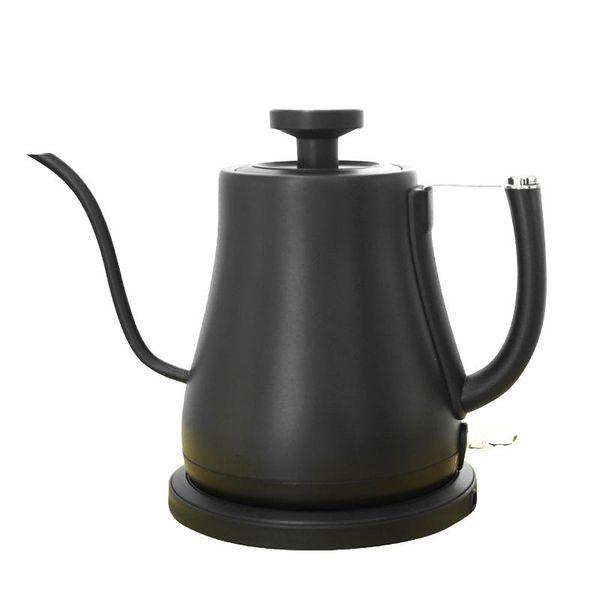 

stainless steel gooseneck kettle 0.8 l fine mouth electric kettle drip coffee hand punching pot 220v 900w electric water boiler