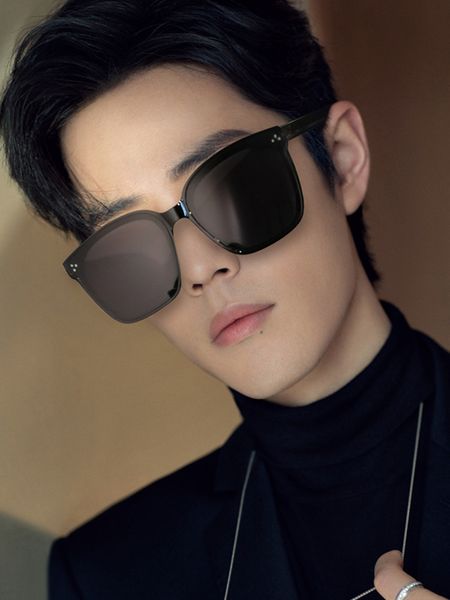 

sunglasses female ins korean fashion man sunglasses net red round face big face thin gm new polarized light 2020