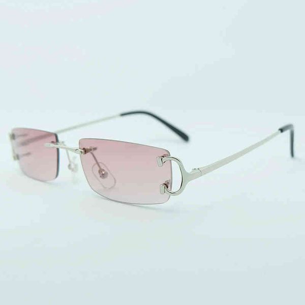 

2022 factory wholesale model trendy small square for men and women red sunglass decoration shades vintage eyewear metal sun q0l0 hm7l sungla, White;black