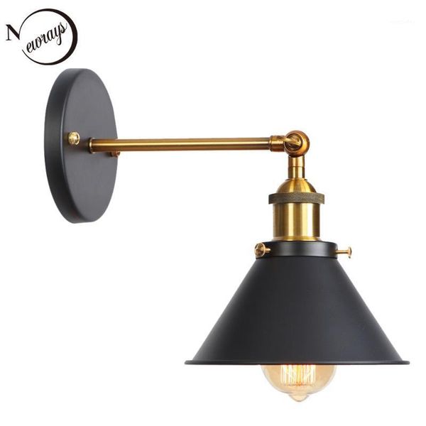 

wall lamp vintage art deco iron painted e27 led 220v multiple materials for living room restaurant hallway office cafe1