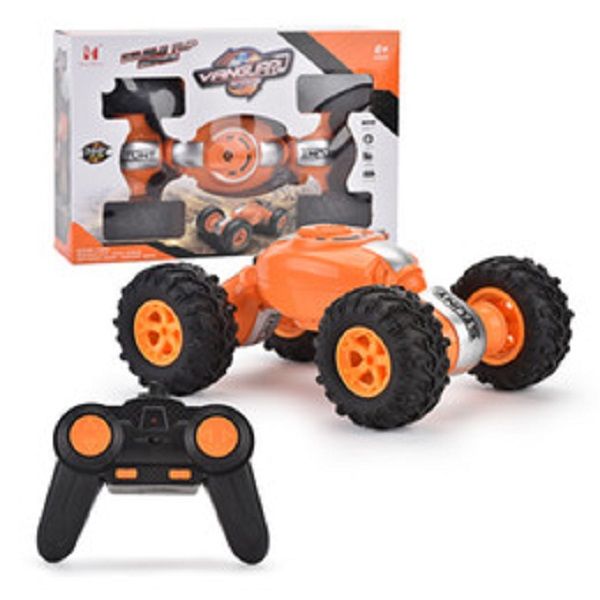 

remote control car toy double sided driving four wheel driwe twisted stunt vehicle toys 2020 selling