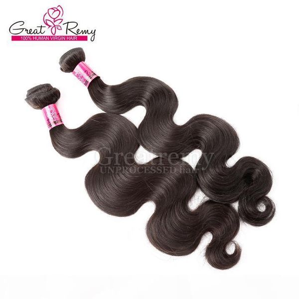 

1pc retail virgin brazilian hair bundles unprocessed malaysian remy human hair extensions natural indian body wave hair weft greatremy, Black