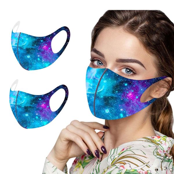 

2pcs fashion mask for the face reusable protective face masks mondkapjes wasbaar headband bandana masque masken wmtdks, Black