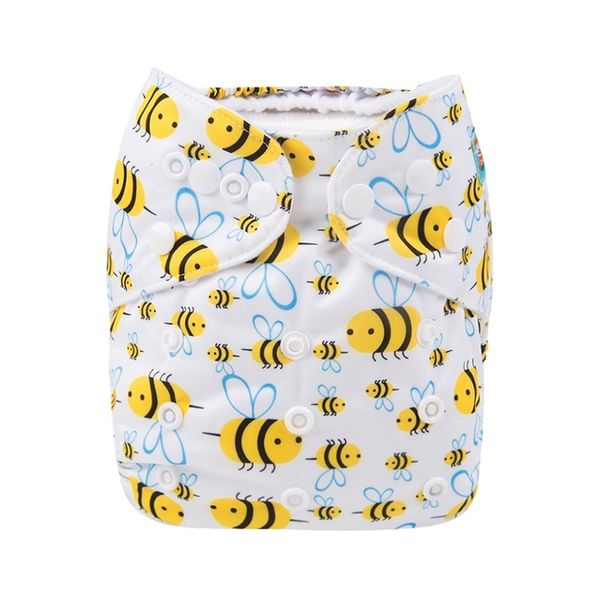 

50pcs per lot new printed cloth diapers with microfiber inserts 201209
