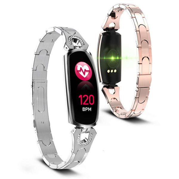 

ak16 women's wristband, fashion smart watch, heart rate and blood prsure control