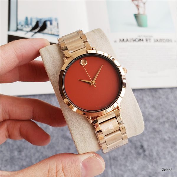 

new spot popular men's leisure quartz watch factory direct sales, Slivery;brown