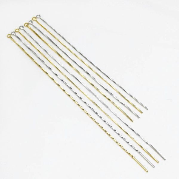 

2pcs 9 11.5cm long tassel earring 925 silver line diy earring charm connector accessory for women piercing ear jewelry making h bbykur