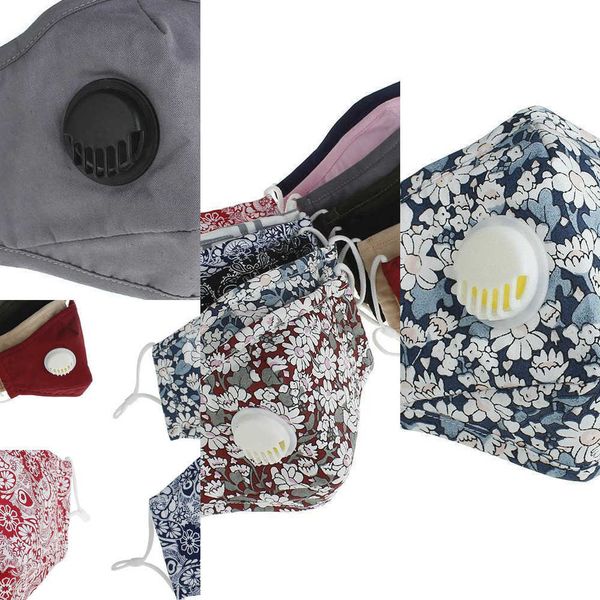 

dhl washable face pm2.5 mask masks reusable anti-dust valve protective cotton face masks cmj54 ywv4