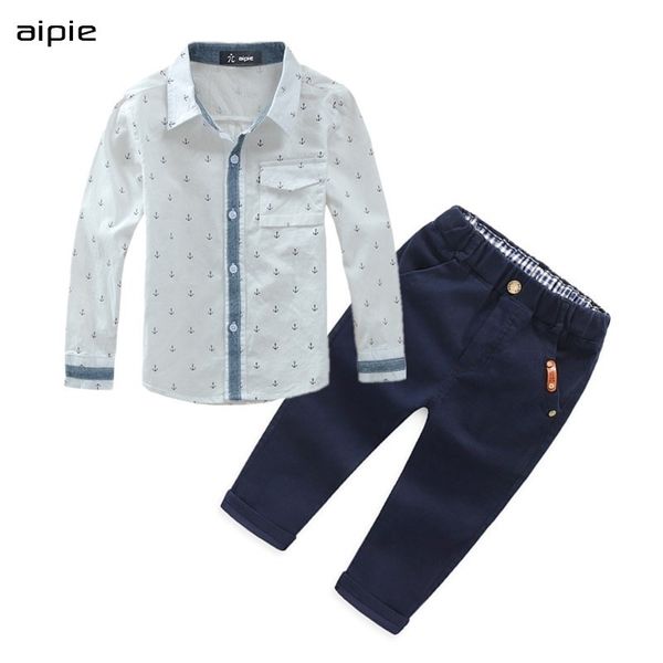 

selling new spring/summer children sets fashion shirts+pants boy's sets for 3-12 years kids setting 201127, White