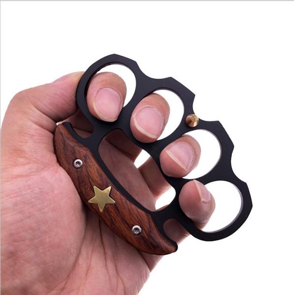 

stainless steel finger tiger four-finger self-defense weapon portable hand buckle tiger finger fist buckle self-defense equipment