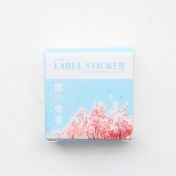 

2016 cs pack cute creative box package decorative sticker set diary album label sticker diy stationery stickers escolar papelaria h