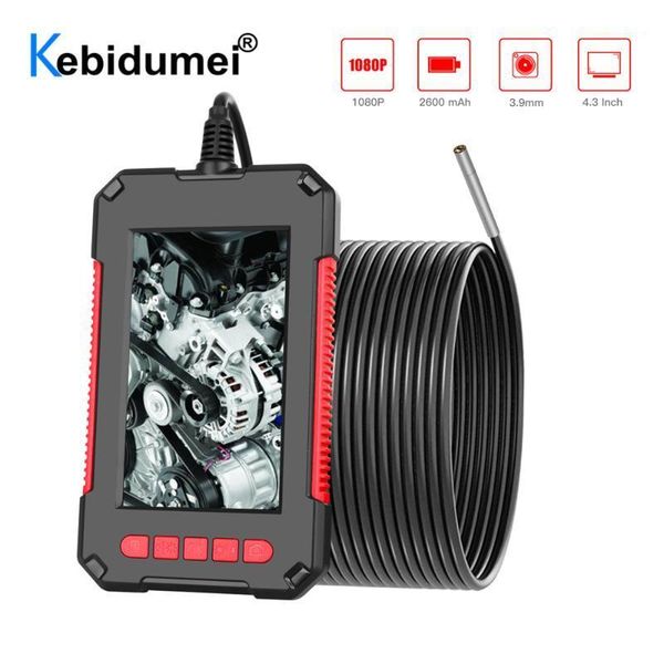 

cameras 1080p hd 4.3 ips screen 3.9mm industrial pipe drain sewer duct inspection camera ip67 hard wire camera1