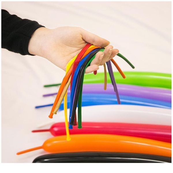

100pcs/lot mix color 16cm/26cm balloon wedding birthday party decoration magic ballons kids assorted latex long sqcfiz