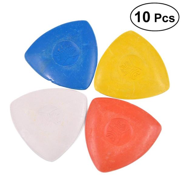 

sewing notions & tools 10pcs triangle tailors' chalk tailor chalks multi-colour dressmakers for fashion designer diy making sew machine, Black