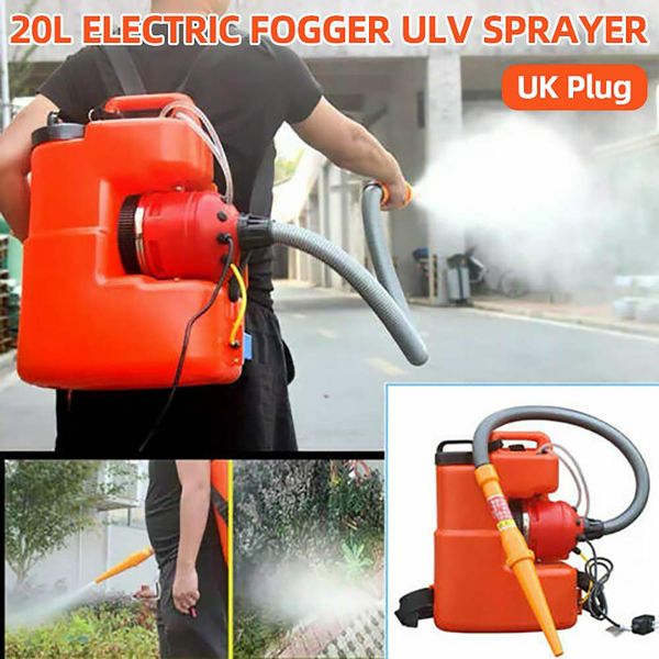 

220v 20l electric ulv sprayer fogger machine ultra-capacity cold fogging disinfection machine atomizer garden water sprayers