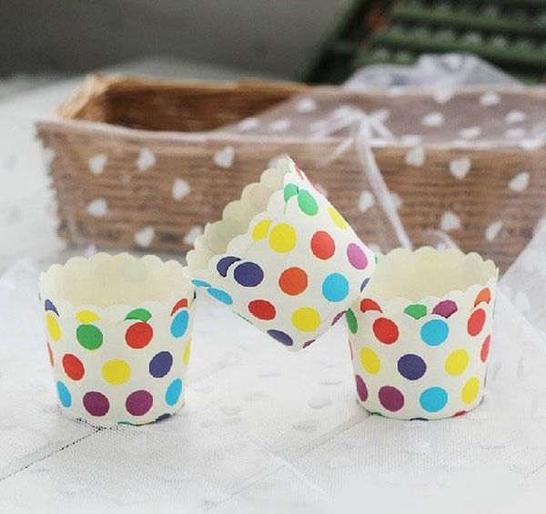 

color cake mold cup assorted 20 design muffin cupake mould case paper baking cup liners mould cake decoration dia60*45 bbynys soif