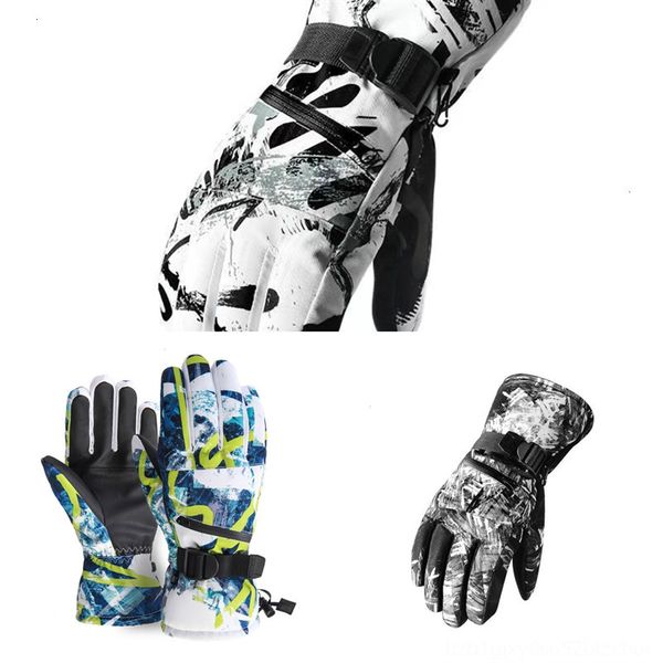 

v66w8 electric women gloves touch screen sports glove womens warm rechargeable electric battery heated windproof gloves winter skiing men, Blue;gray