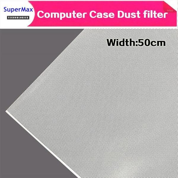 

diy wide50cm computer mesh case fan cooler pvc dust filter case dustproof cover chassis 0.5m/lots1