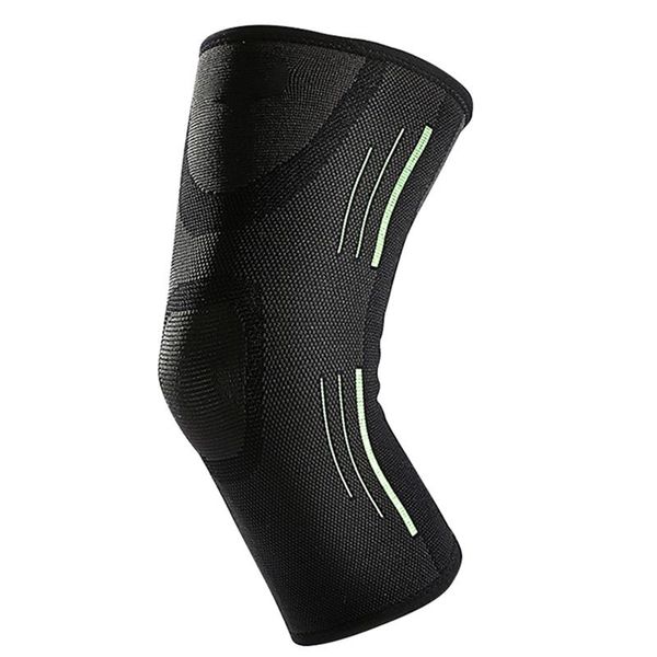 

waist support knee professional protective sports pad breathable bandage brace basketball tennis cycling, Black;gray