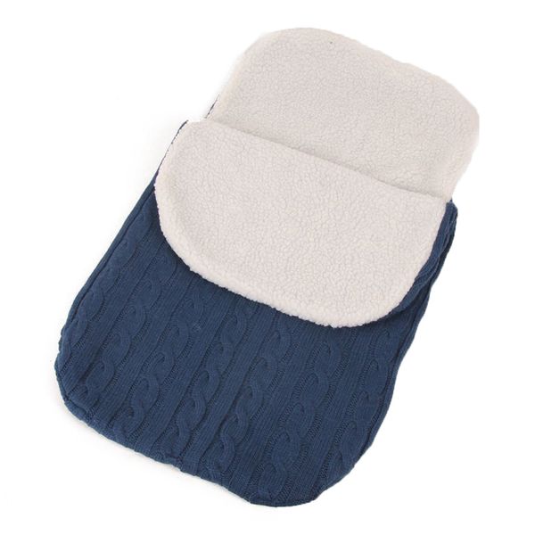 

baby sleeping bag newborn cocoon diaper blanket bags warm stroller bunting polyester warm solid wrap sleeping bag for children 201208