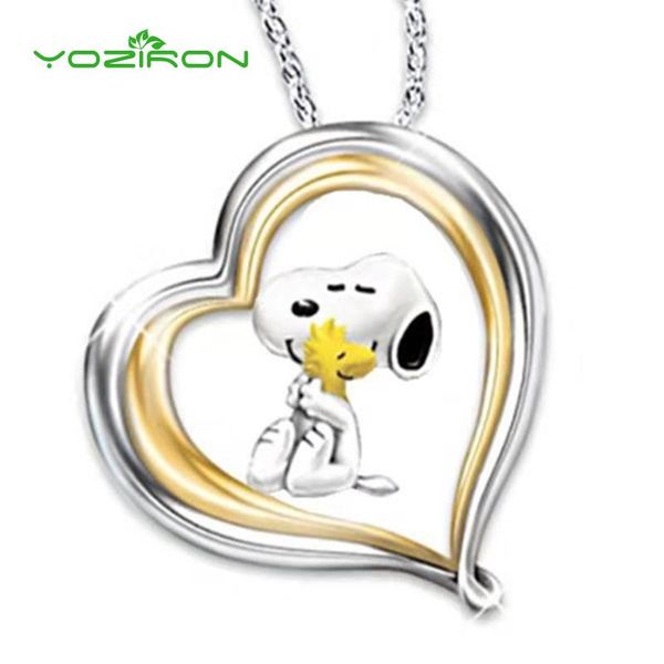 

new arrival lovely gold metal alloy cartoon model dog pendants creative trendy cute necklace for women girl jewelry party gift, Silver