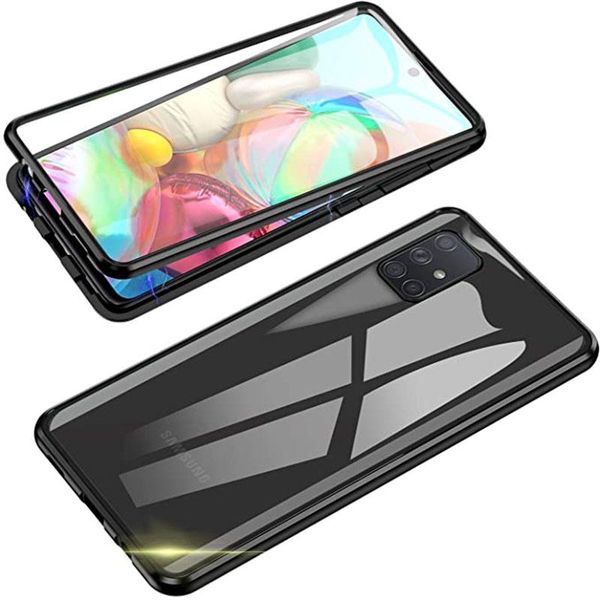 

magnetic metal case for samsung galaxy s20 plus ultra m31 a11 a31 a91 a51 a71 a50 a70 s8 s9 s10 note h jllpbs