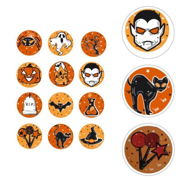 

40 sheets halloween creative sticker for baking gift decoration