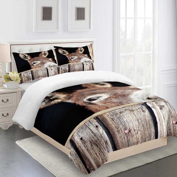 

bedding sets with quilt duvet cover comforter funny donkey luxury home custom designer full size bedroom pillows quality