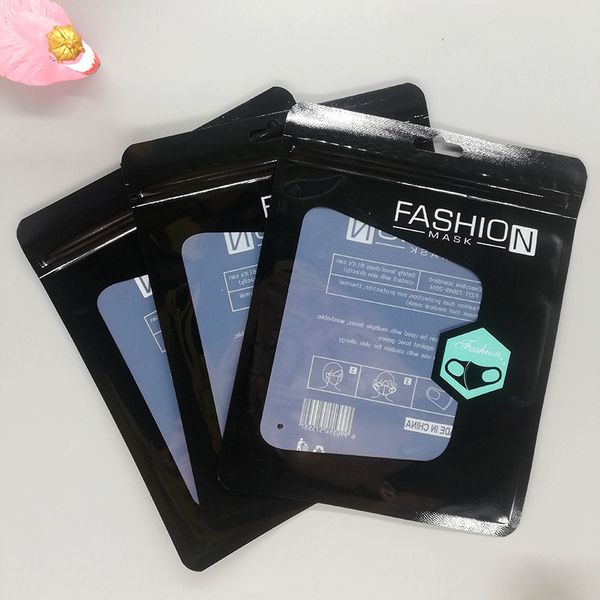 

c6oebags english plastic face packaging only bag without mask dhl shipping