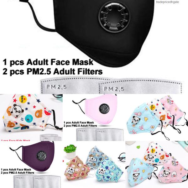 

anti-dust pm2.5 face reusable mask with masks washable 2 filter valve protective cotton ch jaqh