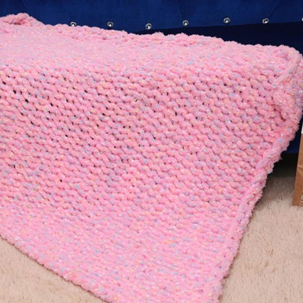 

blankets chenille chunky knitted blanket weaving mat throw chair decor warm yarn home for pography d30