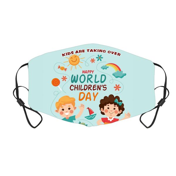 

1pc kids mouth mask washable and reusable children's warm and windproof breathable dustproof earloop mask mascarillas m 128 bbyrfq