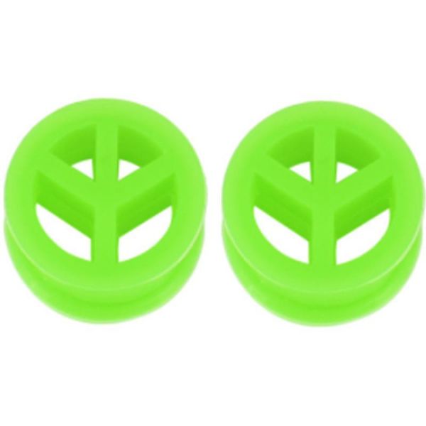 

1pair sile ear gauges plugs and tunnels star dilataciones oreja piercing ear spirals plug expander stretcher piercing orelha q bbybfc, Silver