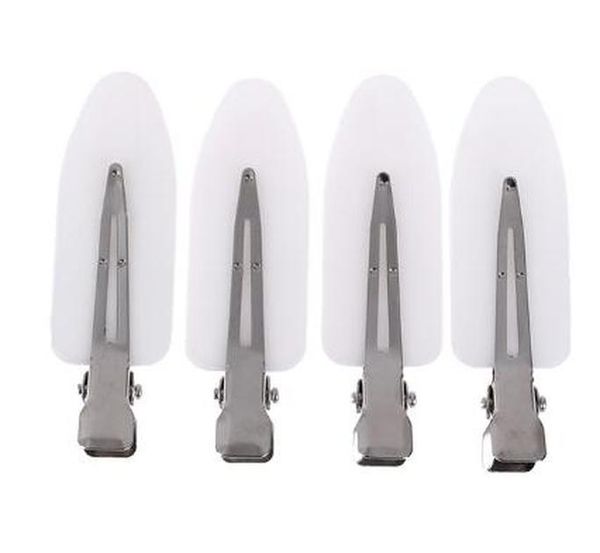 

4шт бесшовные без зажига волос наклоны, Silver